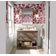 Papel de Parede Vinílico Autoadesivo Estampa Folha Chique Rosa À Prova d'Água Removível para Quartos, Salas e Armários - S4Sassy 63,5 cm (L) × 609,6 cm (C) / Rosa - Vinil Texturizado
