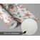 Papel de Parede Autocolante Removível Conchas e Estrelas-do-Mar Aquarela Marrom para Banheiro, Lavanderia, Closet - S4Sassy 63,5 cm (L) × 914,4 cm (C) / Marrom - Vinil Texturizado