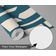 Papel Contact Removível para Parede Verde Contemporâneo com Estampa Geométrica de Galho, Vinílico Autoadesivo à Prova d'água - S4sassy 63,5 cm (L) × 914,4 cm (C) / Verde - Vinil Liso