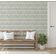 Papel Vinílico Autoadesivo Impermeável Listras Geométricas Verde, Revestimento de Parede Removível para Quarto e Sala, Locatários - S4Sassy 63,5 cm (L) × 609,6 cm (C) / Verde - Vinil Liso