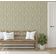 Papel de Parede Vinílico Autoadesivo Art Déco Streamline Impermeável Verde Removível para Quartos e Salas - S4Sassy 63,5 cm (L) × 914,4 cm (C) / Verde - Vinil Texturizado