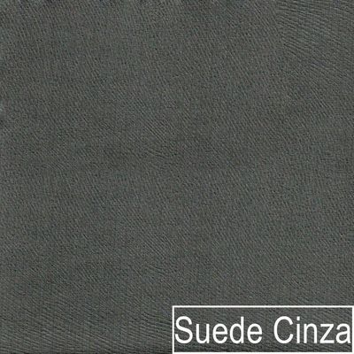 Sofá 2 Lugares Viena Suede Cinza