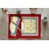 Conjunto de 4 Sousplats para Mesa de Jantar, Estampados e Reversíveis, Guardanapos de Algodão para Uso Interno em Casa e Cozinha - Vargottam 45,7 Cm × 30,5 Cm – Conjunto Com 4 / Multicolorido