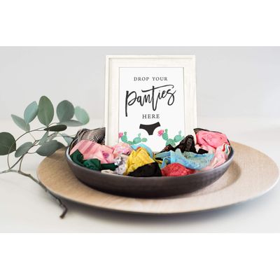 50 Cartões Quadrados em Branco para Jogo Cactus Taco'bout Love para Chá de Noiva e Despedida de Solteira - Inkdotpot 8,89 Cm × 6,35 Cm / Branco - Jogos de Festa