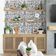 Papel de Parede Jardim do Templo Estilo Asiático Autoadesivo Decoração DIY Fácil para Quarto e Sala Cinza - S4Sassy 63,5 cm (L) × 609,6 cm (C) / Cinza - Vinil Texturizado