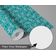 Papel de Parede Estampa Folha de Videira, Estilo Asiático, Autoadesivo, Decoração DIY para Quarto e Sala, Verde - S4Sassy 63,5 cm (L) × 914,4 cm (C) / Verde - Vinil Texturizado