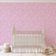 Papel de Parede Autoadesivo Rosa, Estampa Tropical de Folhas Desenhada à Mão, Impermeável e Removível para Quartos e Salas - S4Sassy 63,5 cm (L) × 914,4 cm (C) / Rosa - Vinil Liso