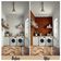 Papel de Parede Autoadesivo Mural Estampa Botânica Marrom, Contact para Paredes, Destaque de Entrada e Decoração de Escritório - S4sassy 63,5 cm (L) × 152,4 cm (C) / Marrom - Vinil Liso
