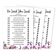 Cartões Quadrados em Branco para Chá de Noiva/Despedida de Solteira Pacote com 50 Jogo para Preencher Ideias de Presente Floral - Inkdotpot 12,7 Cm × 17,78 Cm / Branco - Ele Disse, Ela Disse