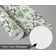 Papel de Parede Autoadesivo Removível, Estampa de Esboço Floral de Peônia Verde, Mural para Banheiro e Lavanderia - S4Sassy 63,5 cm (L) × 914,4 cm (C) / Verde - Vinil Texturizado