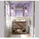 Papel de Parede Flower Bloom, Revestimento Roxo em Vinil Autoadesivo, Adesivo Decorativo, Instalação Fácil para Quarto e Sala - S4Sassy 63,5 cm (L) × 609,6 cm (C) / Roxo - Vinil Liso