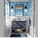 Papel de Parede Vinílico Autoadesivo e Removível Recife de Coral Azul para Banheiro, Lavanderia e Closet - S4Sassy 63,5 cm (L) × 304,8 cm (C) / Azul - Vinil Liso
