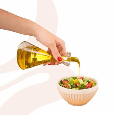 Galheteiro Bico Dosador 250ml Borea Oikos Vidro Transparente Porta Condimentos Azeite Vinagre