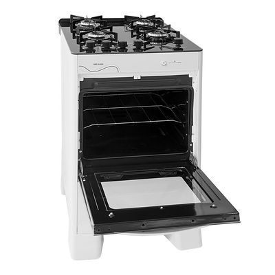 Fogão de Piso Neo Glass 4 Bocas Suggar Branco / Bivolt