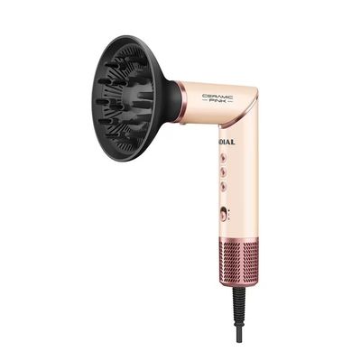 Secador SM-01-BLDC-CP 1500W Motor BLDC Tecnologia Cerâmica Mondial Rosa / 110V