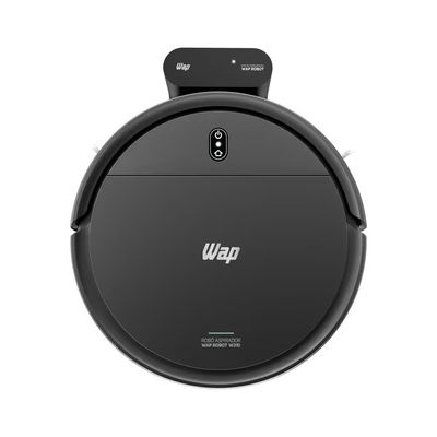 Robô Aspirador de Pó ROBOT W310 30W 3 em 1 Base Carregadora WAP Preto