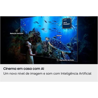 Smart TV 98 4K UHD Vision AI QN98Q7FAAGXZD QLED 1 Samsung Preto / Bivolt