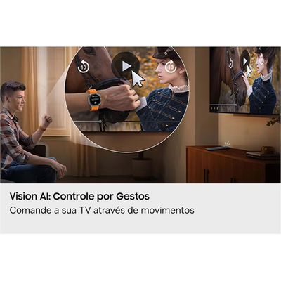 Smart TV 98 4K UHD Vision AI QN98Q7FAAGXZD QLED 1 Samsung Preto / Bivolt