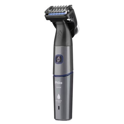 Aparador de Pelos PAP02 USB Bivolt Philco Cinza / Bivolt