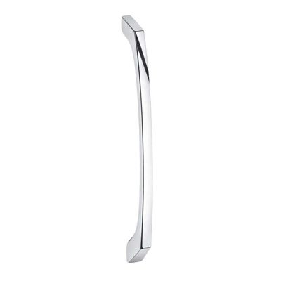 Kit 10 Puxadores Alça Anima para Móvel 16cm Cromado Zamac Bigfer Gaveta Cozinha