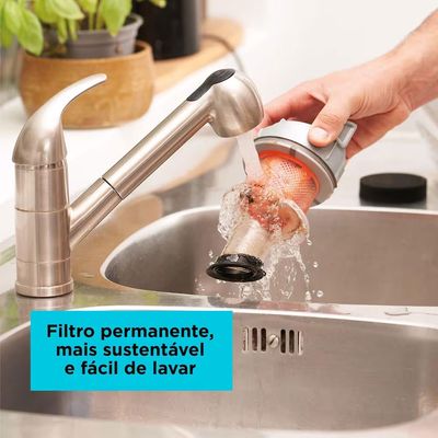 Aspirador de Pó Vertical e Portátil Sem Fio BHFEA18D1-BR 20V Bivolt Black+Decker Preto / Bivolt