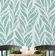 Contact Autoadesivo Vinílico Impermeável Folha de Bananeira Abstrata Verde Removível Quarto/Sala de Jantar - S4Sassy 63,5 cm (L) × 304,8 cm (C) / Verde - Vinil Liso