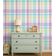 Papel de Parede Xadrez Verde Autoadesivo em Vinil, Fácil Aplicação para Quarto Infantil e Brinquedoteca - S4Sassy 63,5 cm (L) × 914,4 cm (C) / Verde - Vinil Texturizado