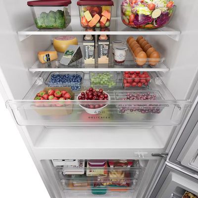 Geladeira Brastemp BRE66AB Smart Frost Free Inverse 500L Branca Bivolt Branco / Bivolt