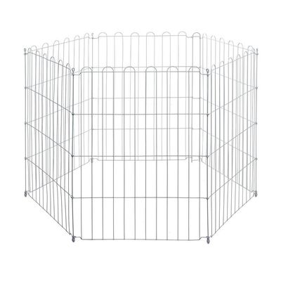 Cercado para Cães 6 Módulos  85cm Utimil Branco
