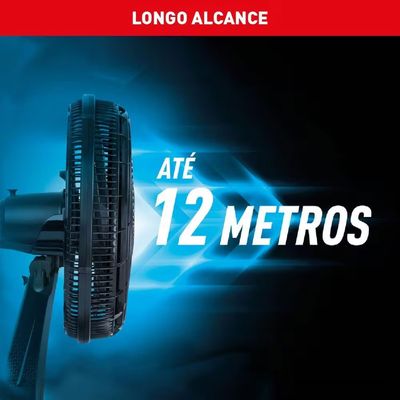 Ventilador Arno X-TREME 2 em 1 Mesa ou Coluna 40cm 160W Silencioso Preto / 220V