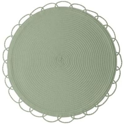 Lugar americano de plástico 38cm Wolff Verde