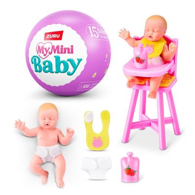 Kit com 2 - 5 Surprise My Mini Baby Série 2