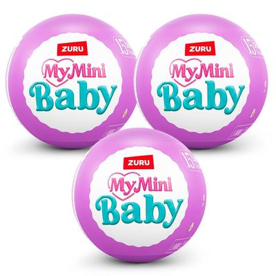 Kit com 3 - 5 Surprise My Mini Baby Série 2