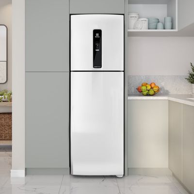 Geladeira Electrolux Frost Free Inverter 410 Litros Duplex Branca IF46 Branco / 220V