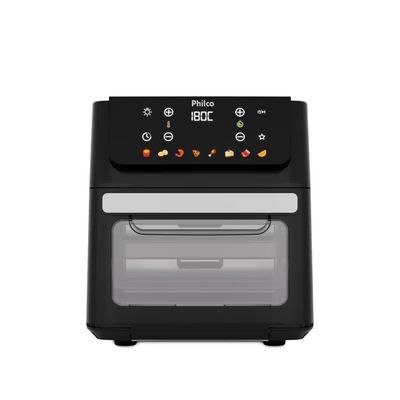 Fritadeira Elétrica Air Fryer Oven PAF11B Visor Removível Preta Philco n/a