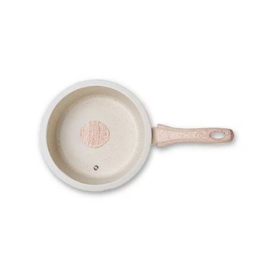 Jogo de Panelas Brinox Ceramic Life 6 Peças Sirius Antiaderente Indução Vanilla Vanilla