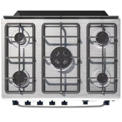 Fogão de Piso 5 Bocas Select Grill Tripla Chama Inox Suggar Inox / 220V