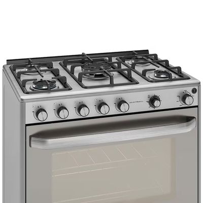 Fogão de Piso 5 Bocas Select Grill Tripla Chama Inox Suggar Inox / 220V