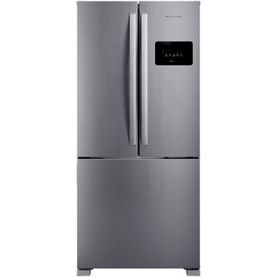 Geladeira BRO85MK 559 Litros Frost Free French Door Brastemp Inox / 110V