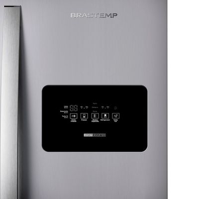 Geladeira BRO85MK 559 Litros Frost Free French Door Brastemp Inox / 110V