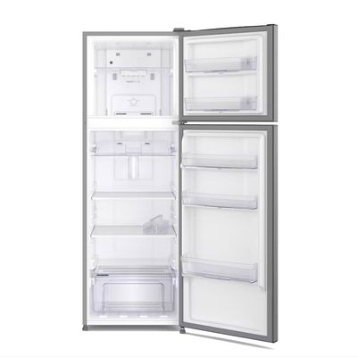 Geladeira IF41S Frost Free Duplex 380L AutoSense Inverter Inox Look Econômica Silenciosa Electrolux Inox / 110V