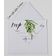 50 Cartões RSVP Brancos com Envelopes Brancos - Folhagem para Casamento/Jantar de Ensaio/Chá de Bebê/Chá de Noiva/Noivado - Inkdotpot 10,16 Cm × 15,24 Cm / Branco