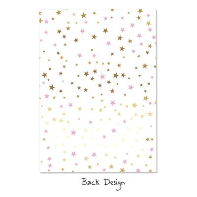 30 Cartões Preenchíveis para Chá de Bebê, Confete, Neutro, em Branco - Inkdotpot 12,7 Cm × 17,78 Cm / Branco - Convite