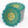 Etiqueta Pendente de Garrafa Feliz Diwali Metalizada para Lembrancinha - Inkdotpot 50 Etiquetas Metalizadas / Verde - Dourado