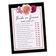 Cartões Florais Quadrados em Branco para Chá de Noiva e Despedida de Solteira 50 Unidades para Preencher Ideias de Presente - Inkdotpot 12,7 Cm × 17,78 Cm / Branco - Ele Disse, Ela Disse