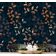 Papel de Parede Folhas de Outono Azul - Vinil Autoadesivo Decorativo, Fácil DIY para Quarto, Sala e Armários - S4Sassy 63,5 cm (L) × 152,4 cm (C) / Azul - Vinil Texturizado
