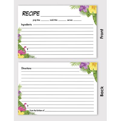 Cartões de Receita 10x15 cm (Kit 50) Premium Grossos Dupla-Face Brancos Modernos para Casamento, Chá de Noiva e Chá de Bebê - Inkdotpot 15,24 Cm × 10,16 Cm / Branco