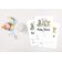 30 Cartões para Chá de Bebê Safari com Espaços para Preencher - Inkdotpot 12,7 Cm × 17,78 Cm / Branco - Convite