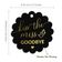 Etiquetas de Papel Metalizado para Pendurar 'Kiss The Miss Goodbye' para Lembrancinhas de Despedida de Solteira - Inkdotpot 50 Etiquetas Metalizadas / Preto - Dourado