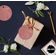 Etiquetas de Papel Metalizado para Pendurar 'Abraços e Beijos' para Lembrancinhas de Casamento - Inkdotpot 100 Etiquetas Metalizadas / Rosa - Ouro Rosé